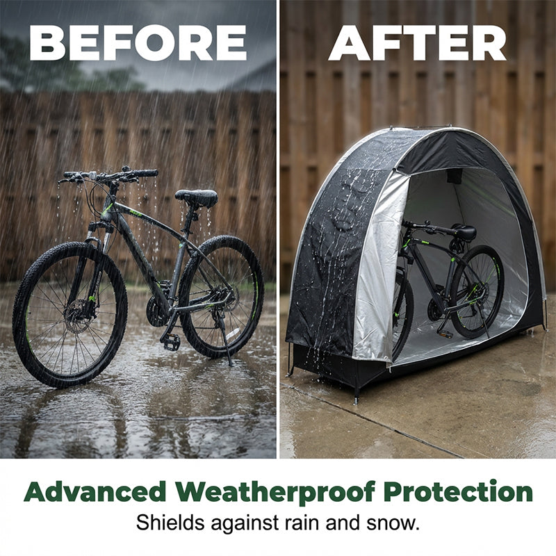 ⏳Limited-time 50% off⏰Multi-Purpose Portable Outdoor Storage Shed for Bikes⛺