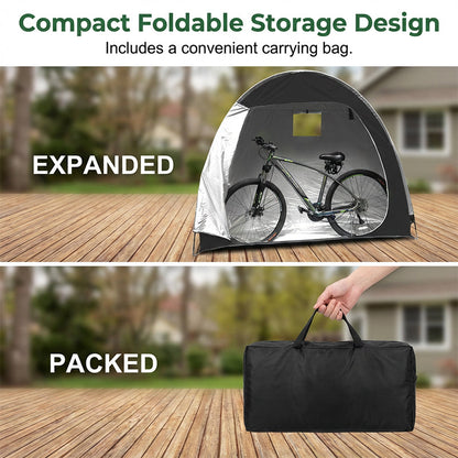 ⏳Limited-time 50% off⏰Multi-Purpose Portable Outdoor Storage Shed for Bikes⛺