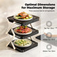 🔥2026 Hot sale 50% OFF🔥Multi-layer Dish & Prep Tray Storage Rack