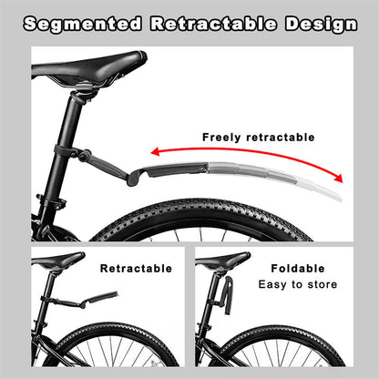 🔥2026 Hot Sale 50% OFF🔥Retractable & Adjustable Bicycle Mudguard Set