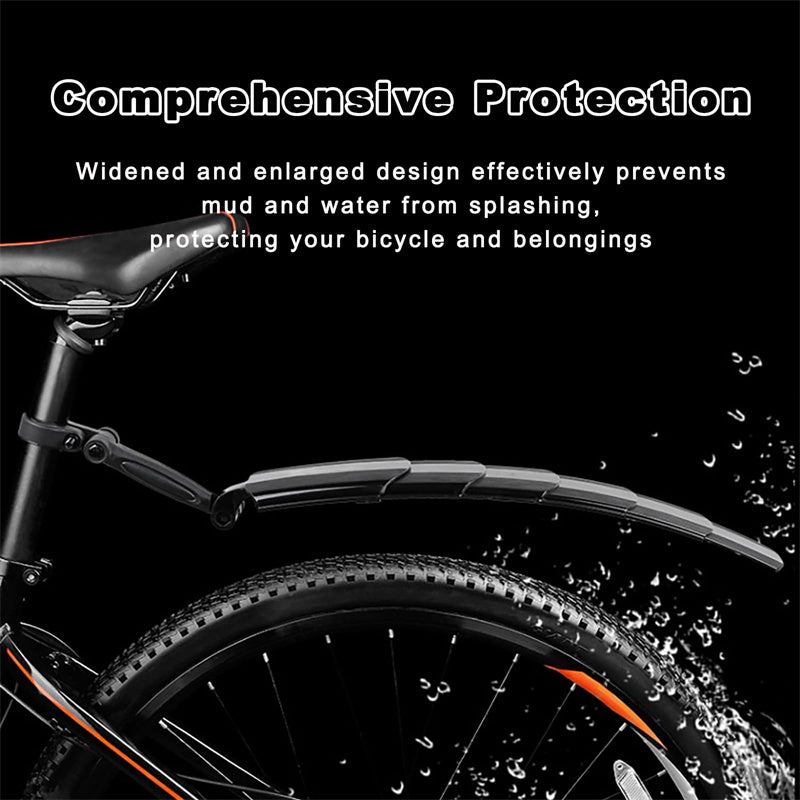 🔥2026 Hot Sale 50% OFF🔥Retractable & Adjustable Bicycle Mudguard Set
