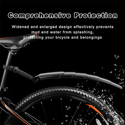 🔥2026 Hot Sale 50% OFF🔥Retractable & Adjustable Bicycle Mudguard Set