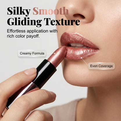 🔥New Arrivals for 2026✨3D Metallic Finish Lipstick for Dazzling Lips