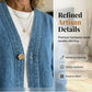 📢📢50% OFF !! ⏰  Women's Classic Button Front Denim Jacket – V-Neck, Breathable Fabric & Relaxed Fit 💙