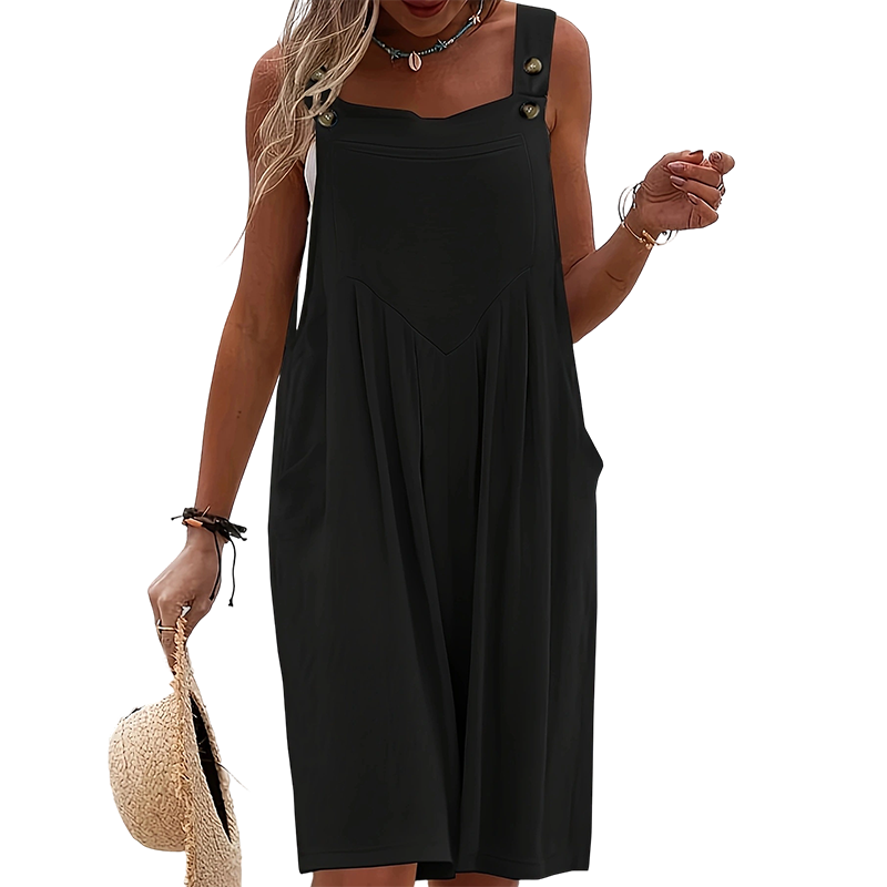⏳🔥LIMITED-TIME 50% OFF! 🌸 Sleeveless Wide-Leg Jumpsuit – Effortless Summer Style & Comfort ✨💃