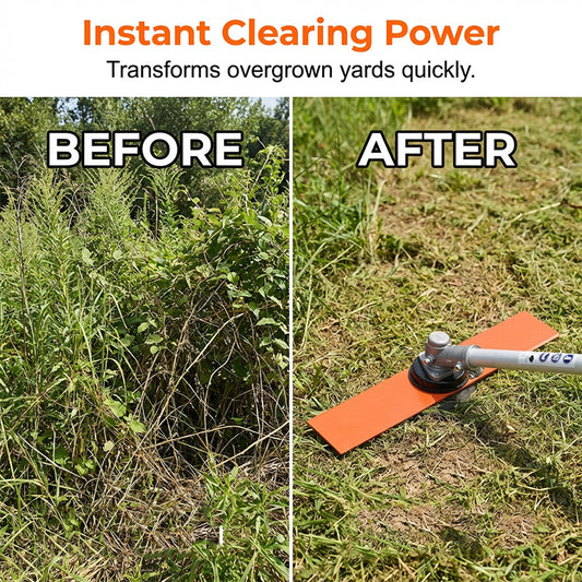 Heavy-Duty Brush Cutter Blade 🌿 Clear Dense Brush Like A Pro ⚡