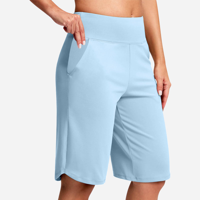 ⏰Last Day Sale 50% OFF🔥Women's High-Waist Yoga Shorts with Pockets