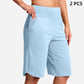 ⏰Last Day Sale 50% OFF🔥Women's High-Waist Yoga Shorts with Pockets