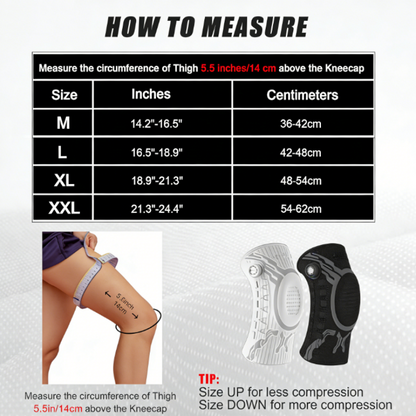 🔥2026 HOT SALE - 50% OFF🔥Smart Knee Brace with Adjustable Compression Knob