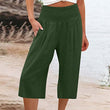 ⏰🔥LIMITED TIME 50% OFF! 👖 Women’s Lightweight Elastic Waist Crop Pants (S-3XL) – Comfortable, Flowy & Perfect for Casual Summer Outfits ✨🌿