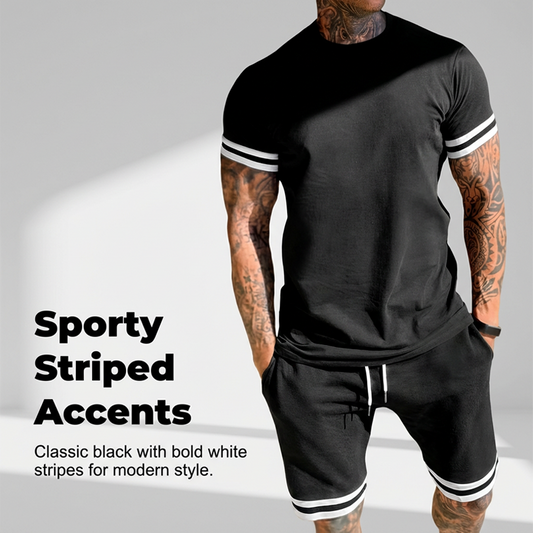 🥳2026 HOT SALE🥳💞50% OFF NOW!🔥Casual Short Sleeve T-Shirt & Shorts Set