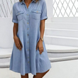 🔥 Limited-Time Sale – Up to 50% OFF🔥Women's Casual Denim Shirt Dress