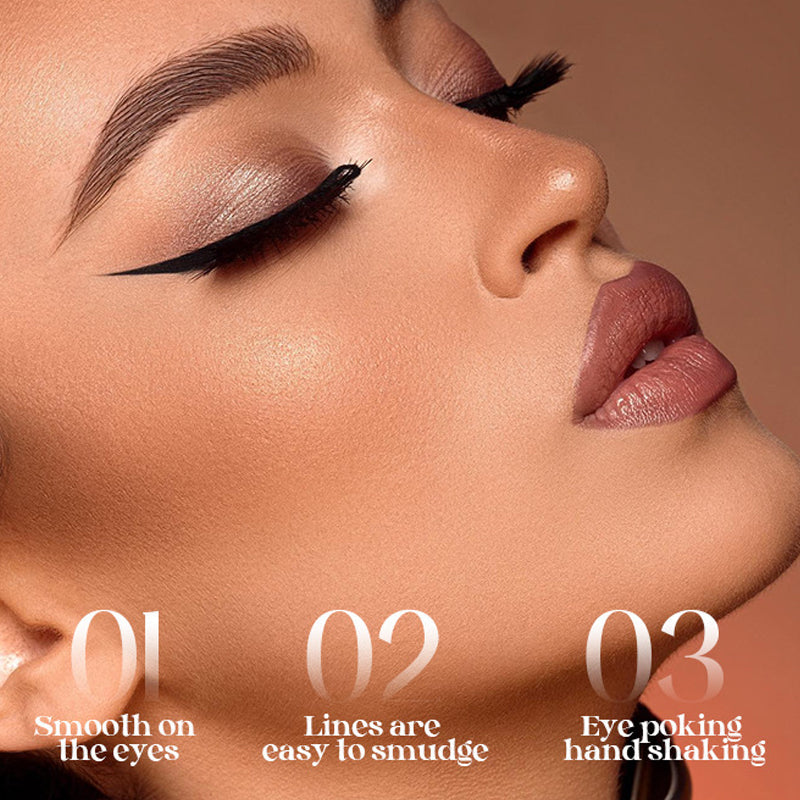 🏆Final 3 hours Special Price!🏆#1 Best Seller — ❤️BUY 1 GET 1 FREE!!🌟Paste Sponge Eyeliner