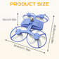 3-Speed E27 Drone Model Fan Light with Remote