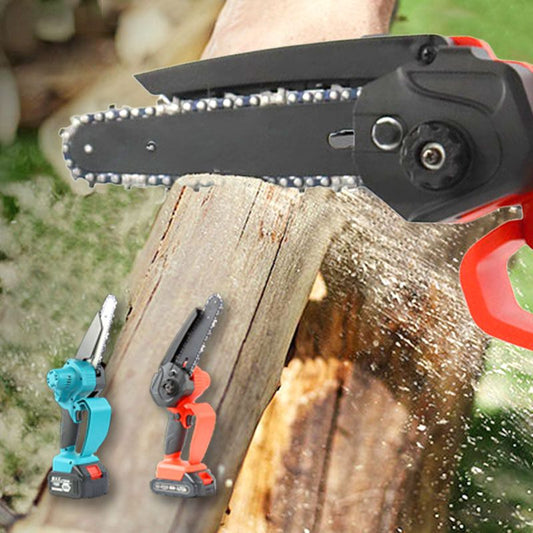 🔥Limited-time offer-Mini 6" Rechargeable Chain Saw (Battery Included)