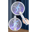 📢📢 50% OFF ⏰💎 Foldable Electric Mosquito Swatter with UV Attract Light – 2-in-1 Automatic Mosquito Killer🦟💡 Rechargeable, safe, ideal for home & travel.✅