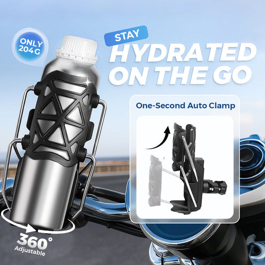 🥳2026 HOT SALE🥳💞50K+ SOLD!🎁🔥 50% OFF! Adaptive Cycling Bottle Holder – Fits various bottle sizes, grips tight on bumpy rides. Easy one‑hand access. Stay hydrated without stopping. 🚴‍♂️💧
