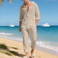 🔥2026 Hot Sale 50% Off🔥Breathable Linen Beachwear Outfit for Men