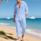 🔥2026 Hot Sale 50% Off🔥Breathable Linen Beachwear Outfit for Men