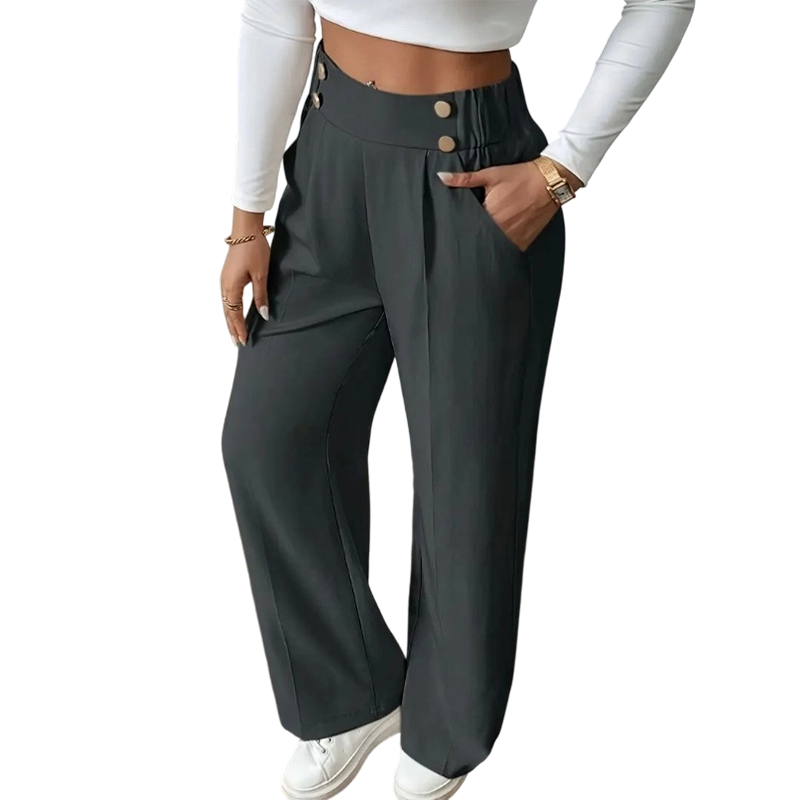 🌸Hot Sale 50% OFF💖Women's High-Waist Wide-Leg Trousers