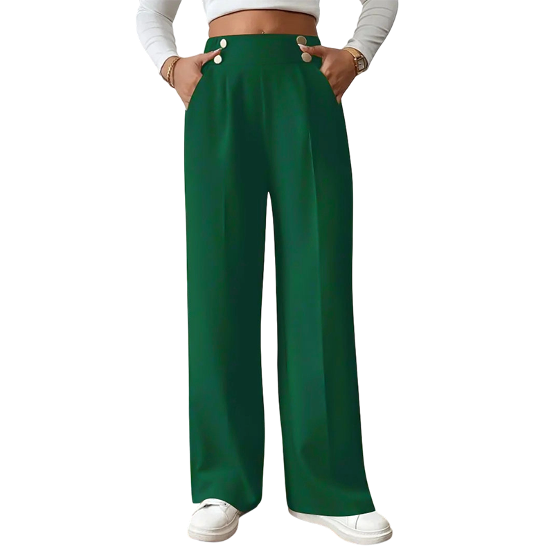 🌸Hot Sale 50% OFF💖Women's High-Waist Wide-Leg Trousers