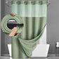 📢📢50% OFF !! ⏰Waffle Pattern Shower Curtain