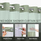 📢📢50% OFF !! ⏰Waffle Pattern Shower Curtain