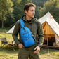 🎒 More Pockets, Less Hassle | Unisex Water-Resistant Outdoor Sling Bag