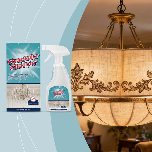 🥳2026 HOT SALE🥳💞50K+ SOLD!✨💦 50% OFF!  Chandelier Cleaning Spray – Residue‑Free & Safe on Crystals 💎✨【Limited Offer】