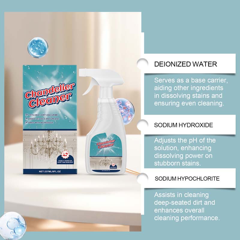 🥳2026 HOT SALE🥳💞50K+ SOLD!✨💦 50% OFF!  Chandelier Cleaning Spray – Residue‑Free & Safe on Crystals 💎✨【Limited Offer】