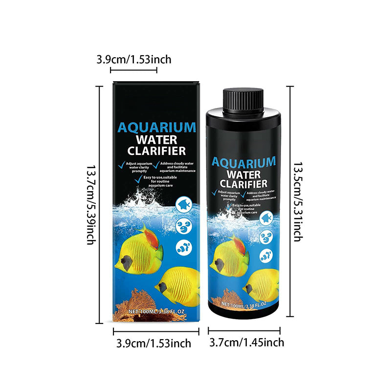 ⏰🔥LIMITED TIME 50% OFF! 🐠 Easy-Use Water Clarifier – Keep Your Fish Tank Crystal Clear & Healthy 🌊✨