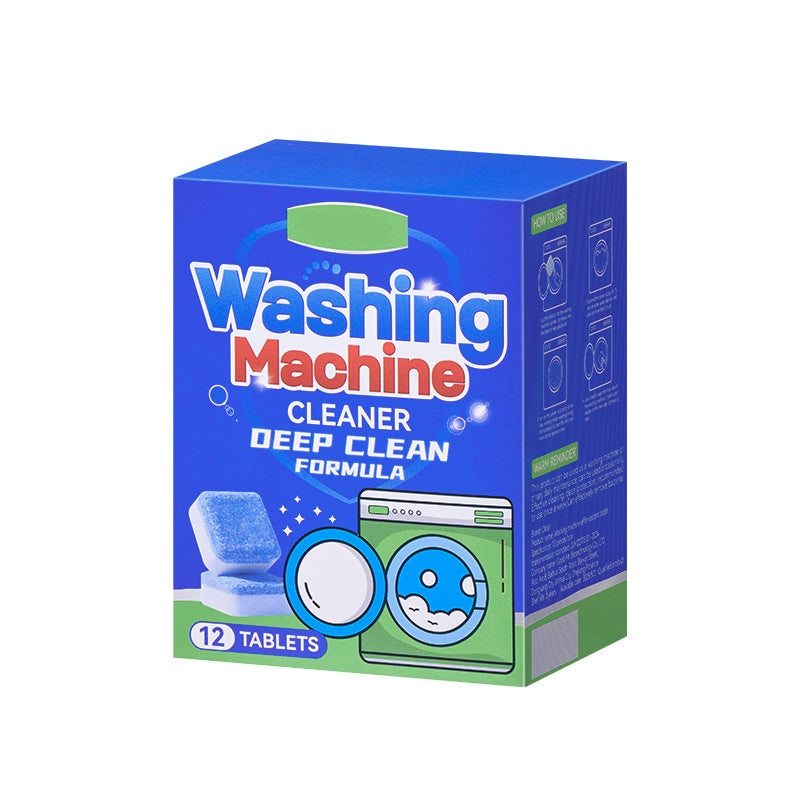 ⏰🔥LIMITED TIME 50% OFF! 🧼 Washing Machine Cleaner Tablets – Deep Clean, Remove Odor & Keep Your Washer Fresh ✨🏠