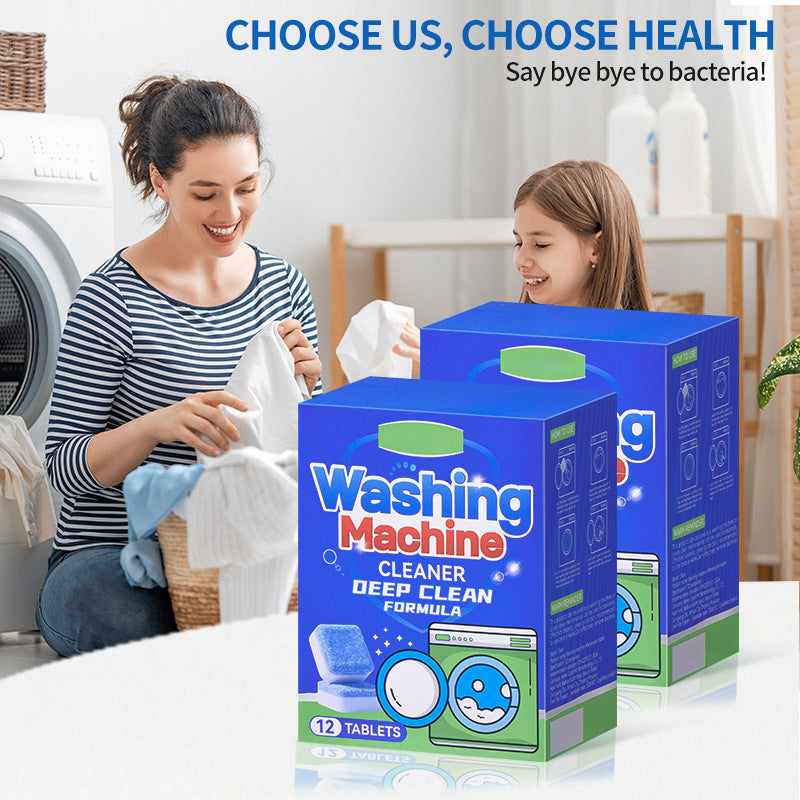 ⏰🔥LIMITED TIME 50% OFF! 🧼 Washing Machine Cleaner Tablets – Deep Clean, Remove Odor & Keep Your Washer Fresh ✨🏠