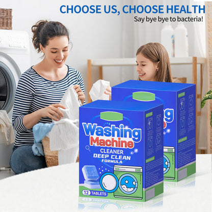 ⏰🔥LIMITED TIME 50% OFF! 🧼 Washing Machine Cleaner Tablets – Deep Clean, Remove Odor & Keep Your Washer Fresh ✨🏠