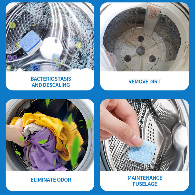 ⏰🔥LIMITED TIME 50% OFF! 🧼 Washing Machine Cleaner Tablets – Deep Clean, Remove Odor & Keep Your Washer Fresh ✨🏠