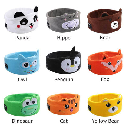🥳2026 HOT SALE🥳💞50K+ SOLD!🎧😴 50% OFF! Kids‘ Bluetooth Headband – 2‑in‑1: soft headband & sleep mask. Perfect for travel or naps. 🧸✨