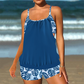 ✨ HALF-PRICE OFFER 👙 Women's Tankini with Blouson Top & Shorts 💥 Comfortable, Modern & Ideal for the Beach & Pool ☀️