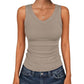 ⛱️Last Day Special Price OFF!!💞Women's V-Neck Ribbed Knit Tank Top