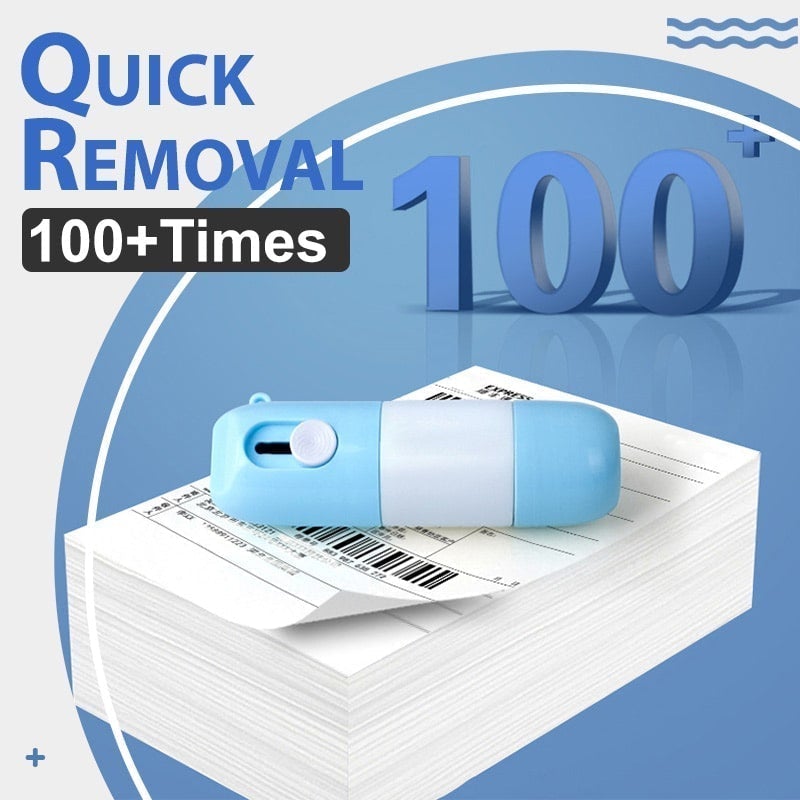🏆LAST DAY SALE⚡BUY 1 GET 1 FREE⚡Thermal Paper Correction Fluid with Unboxing Knife