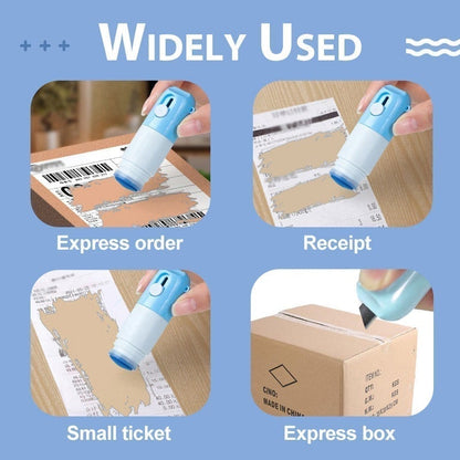 🏆LAST DAY SALE⚡BUY 1 GET 1 FREE⚡Thermal Paper Correction Fluid with Unboxing Knife