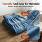 👗 Tiered Denim, Flattering A-Line Shape | Women's High-Waist Button Maxi Skirt