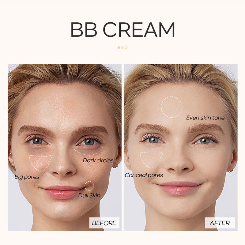💥Limited-time 50% Off✨Portable Moisturizing & Clear BB Cream✨ Flawless Skin In Seconds! 💖