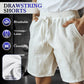⏰🔥LIMITED TIME 50% OFF! 🌿 Men’s Elastic Drawstring Cotton-Linen Shorts (S-3XL) – Lightweight, Breathable & Perfect for Summer Casual Wear ✨☀️