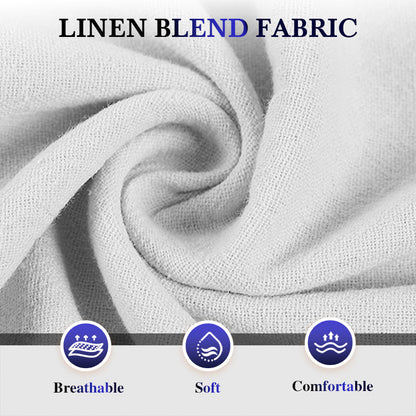 ⏰🔥LIMITED TIME 50% OFF! 🌿 Men’s Elastic Drawstring Cotton-Linen Shorts (S-3XL) – Lightweight, Breathable & Perfect for Summer Casual Wear ✨☀️