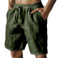 ⏰🔥LIMITED TIME 50% OFF! 🌿 Men’s Elastic Drawstring Cotton-Linen Shorts (S-3XL) – Lightweight, Breathable & Perfect for Summer Casual Wear ✨☀️