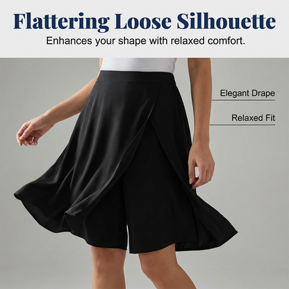 🎁2026 New Arrivals 50% OFF💥Women's Casual Elastic Waist Wrap Skort