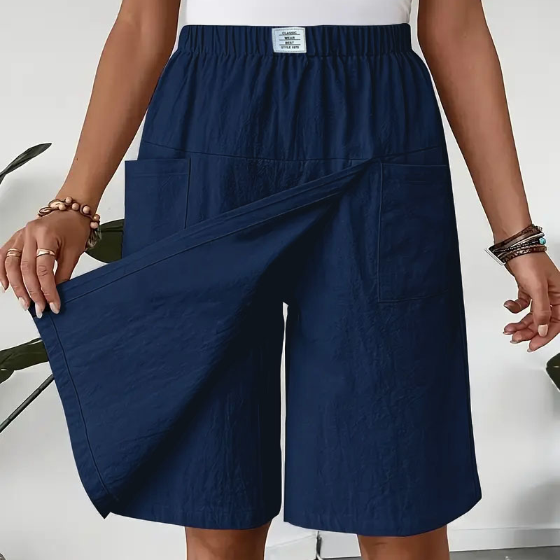 🎁2026 New Arrivals 50% OFF💥Women's Casual Elastic Waist Wrap Skort