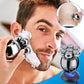 💪7D Floating Shaver Set | 5-in-1 Multifunctional⚡ Wireless Charging + LED Battery Indicator🚿 Wet/Dry Use · Washable🪐 Portable for Travel