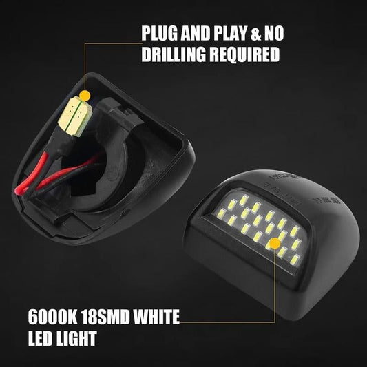 🔥LAST DAY 50% OFF -🚗💡Universal LED License Plate Lights