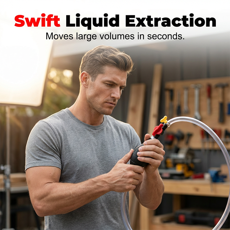 ⏰🔥LIMITED TIME 50% OFF! ⛽ Manual Siphon Pump with High-Flow Valve – Quick, Efficient & Easy to Use ✨